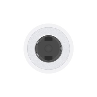 Adapter Apple MMX62ZM/A Lightning - mini jack 3.5 mm (żeński) - biały
