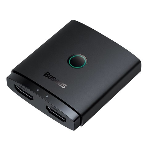 Adapter HDMI 2w1 4K 60Hz dwukierunkowy Baseus AirJoy - czarny Adapter HDMI 2w1 4K 60Hz dwukierunkowy Baseus AirJoy - czarny