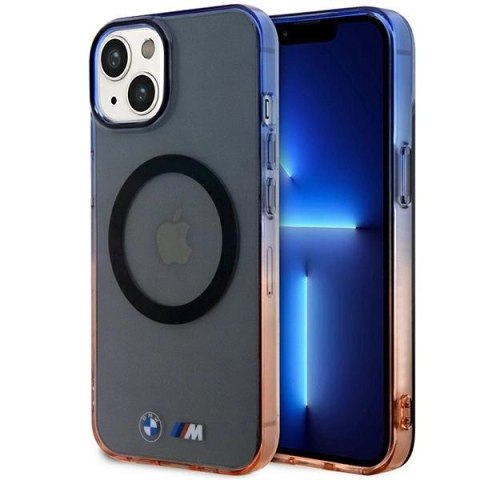 Etui BMW Gradient Bumper MagSafe na iPhone 14 Plus - szare Etui BMW Gradient Bumper MagSafe na iPhone 14 Plus - szare
