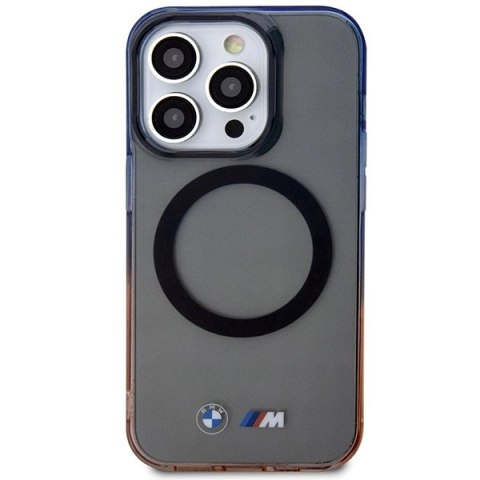 Etui BMW Gradient Bumper MagSafe na iPhone 14 Pro Max - szare Etui BMW Gradient Bumper MagSafe na iPhone 14 Pro Max - szare