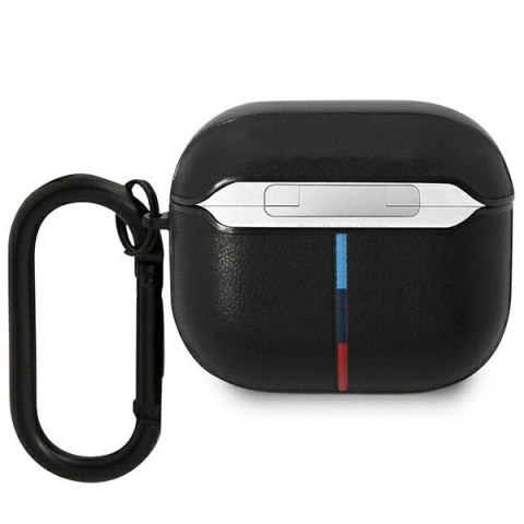 Etui BMW Leather Curved Line na AirPods 3 gen - czarne Etui BMW Leather Curved Line na AirPods 3 gen - czarne