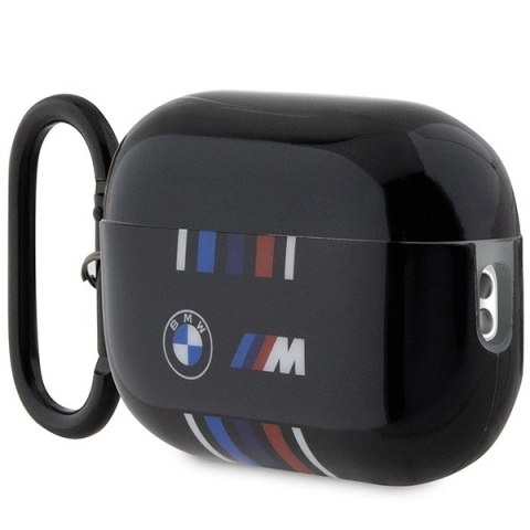 Etui BMW Multiple Colored Lines na AirPods Pro 2 gen - czarne