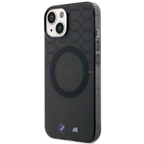 Etui BMW Pattern MagSafe na iPhone 14 Plus - szare Etui BMW Pattern MagSafe na iPhone 14 Plus - szare
