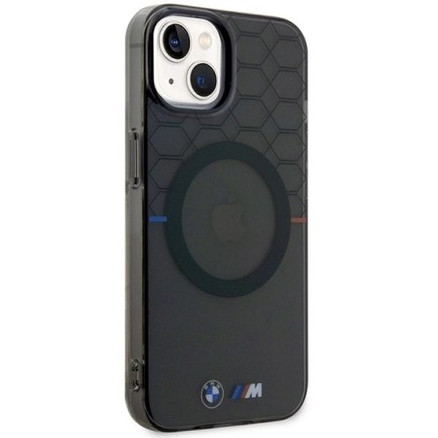 Etui BMW Pattern MagSafe na iPhone 14 Plus - szare Etui BMW Pattern MagSafe na iPhone 14 Plus - szare