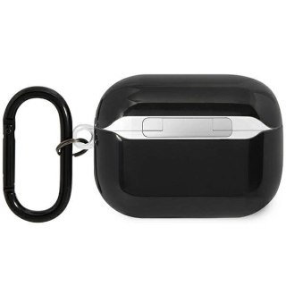 Etui BMW Tricolor Stripes na AirPods Pro 2 gen - czarne