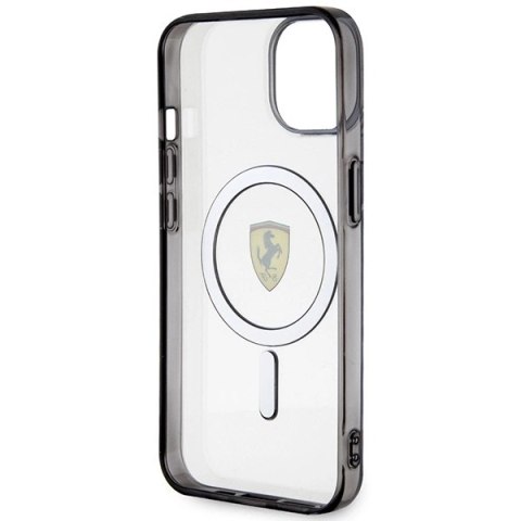 Etui Ferrari Outline MagSafe na iPhone 14 Plus - przezroczyste