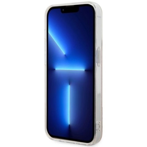 Etui Guess 4G MagSafe na iPhone 14 Pro - różowe