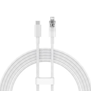 Kabel Baseus CATS010302 Lightning - USB-C 20W 480Mb/s 2m - biały