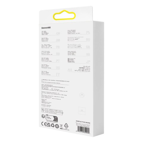 Kabel Baseus CATS010302 Lightning - USB-C 20W 480Mb/s 2m - biały Kabel Baseus CATS010302 Lightning - USB-C 20W 480Mb/s 2m - biały