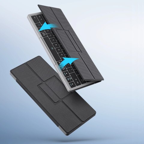 Klawiatura bezprzewodowa Bluetooth z touchpadem Dux Ducis OK Series - czarna Klawiatura bezprzewodowa Bluetooth z touchpadem Dux Ducis OK Series - czarna