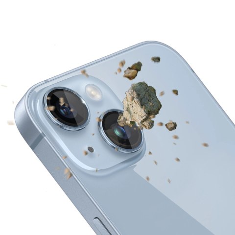 Osłona aparatu 3mk Lens Protection Pro na iPhone 14 - niebieska
