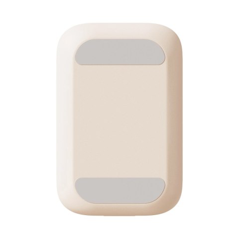 Regulowany stojak na telefon z lusterkiem Baseus Seashell Series - beżowy