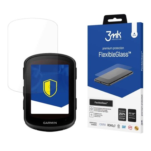Szkło hybrydowe 3mk FlexibleGlass™ na Garmin Edge 540