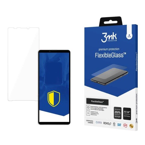 Szkło hybrydowe 3mk FlexibleGlass™ na Sony Xperia 10 V