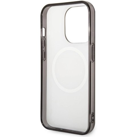 Etui Ferrari IMD Combi Magsafe na iPhone 14 Pro Max - czarne