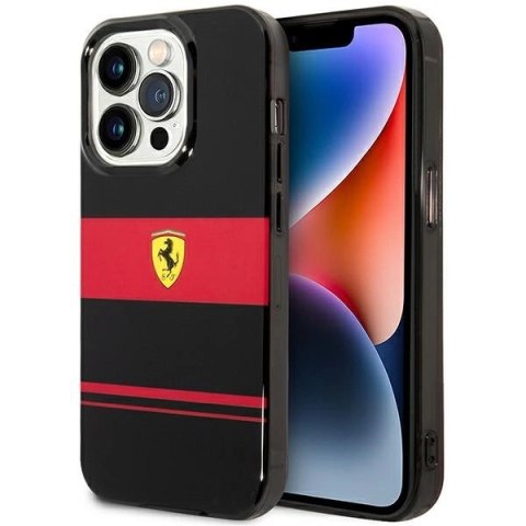 Etui Ferrari IMD Combi Magsafe na iPhone 14 Pro - czarne Etui Ferrari IMD Combi Magsafe na iPhone 14 Pro - czarne