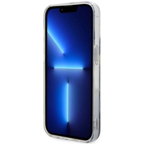 Etui Guess Golden Marble MagSafe na iPhone 14 Pro Max - czarne