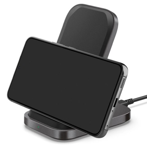 Ładowarka Spigen ArcField PF2102 bezprzewodowa 15W - czarna Ładowarka Spigen ArcField PF2102 bezprzewodowa 15W - czarna