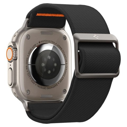 Pasek Spigen Fit Lite Ultra na Apple Watch 4/5/6/7/8/9/SE/Ultra (42/44/45/49 mm) - czarny Pasek Spigen Fit Lite Ultra na Apple Watch 4/5/6/7/8/9/SE/Ultra (42/44/45/49 mm) - czarny