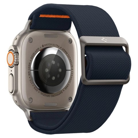 Pasek Spigen Fit Lite Ultra na Apple Watch 4/5/6/7/8/9/SE/Ultra (42/44/45/49 mm) - granatowy Pasek Spigen Fit Lite Ultra na Apple Watch 4/5/6/7/8/9/SE/Ultra (42/44/45/49 mm) - granatowy