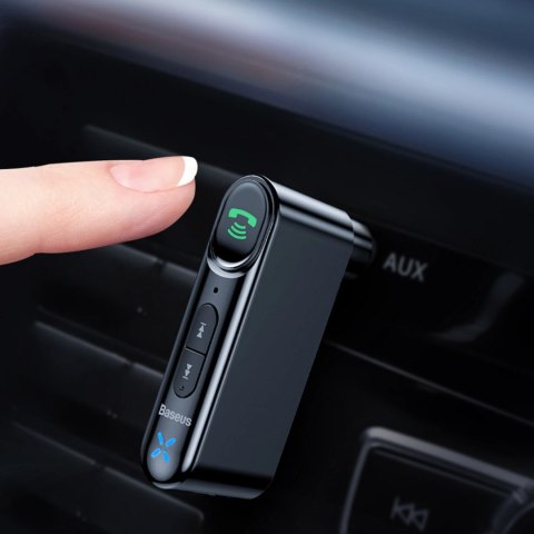 Transmiter Bluetooth AUX Baseus BSBA-02 (Overseas Edition) - czarny