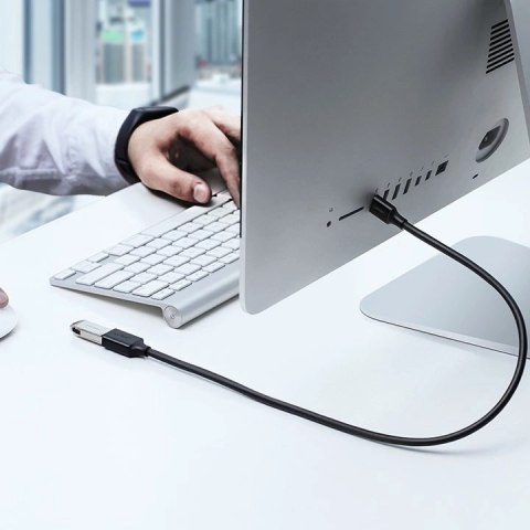 Ugreen kabel przewód przedłużacz przejściówka USB 3.0 (żeński) - USB 3.0 (męski) 1m czarny (10368) Ugreen kabel przewód przedłużacz przejściówka USB 3.0 (żeński) - USB 3.0 (męski) 1m czarny (10368)