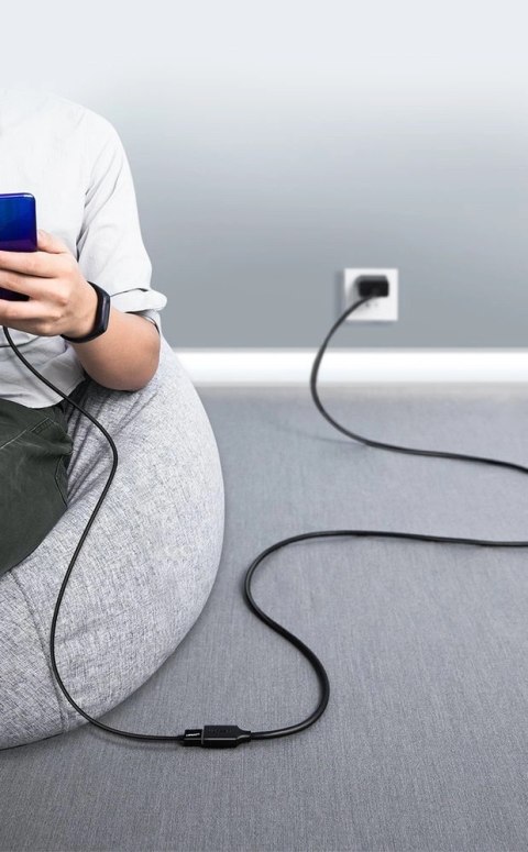 Ugreen kabel przewód przedłużacz przejściówka USB 3.0 (żeński) - USB 3.0 (męski) 1m czarny (10368) Ugreen kabel przewód przedłużacz przejściówka USB 3.0 (żeński) - USB 3.0 (męski) 1m czarny (10368)