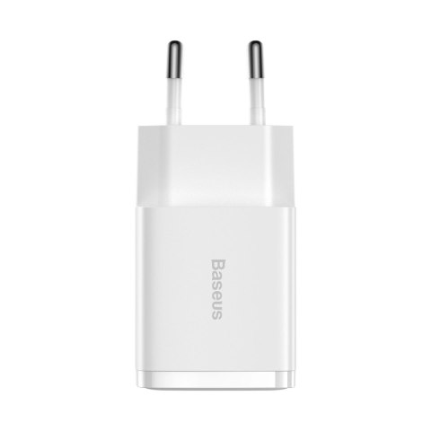 Baseus Compact ładowarka sieciowa 2x USB 10.5W biały (CCXJ010202) Baseus Compact ładowarka sieciowa 2x USB 10.5W biały (CCXJ010202)