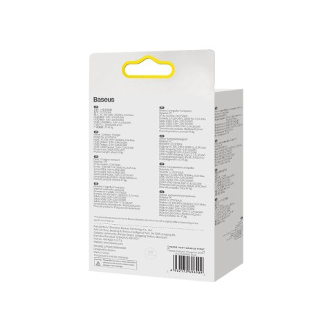 Baseus Compact ładowarka sieciowa 2x USB 10.5W czarny (CCXJ010201) Baseus Compact ładowarka sieciowa 2x USB 10.5W czarny (CCXJ010201)