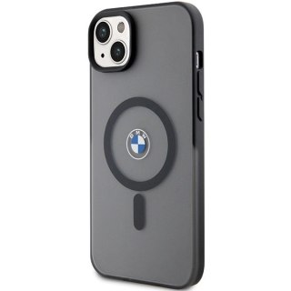 Etui BMW Signature MagSafe na iPhone 14 Plus - czarne