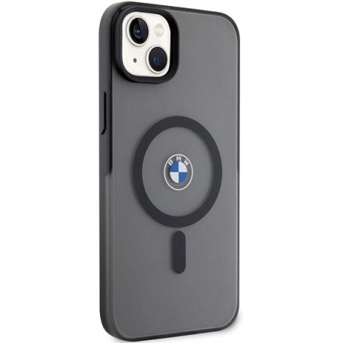 Etui BMW Signature MagSafe na iPhone 14 Plus - czarne Etui BMW Signature MagSafe na iPhone 14 Plus - czarne