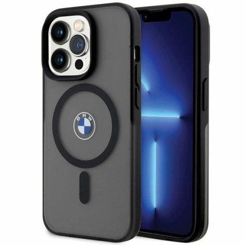 Etui BMW Signature MagSafe na iPhone 14 Pro - czarne Etui BMW Signature MagSafe na iPhone 14 Pro - czarne