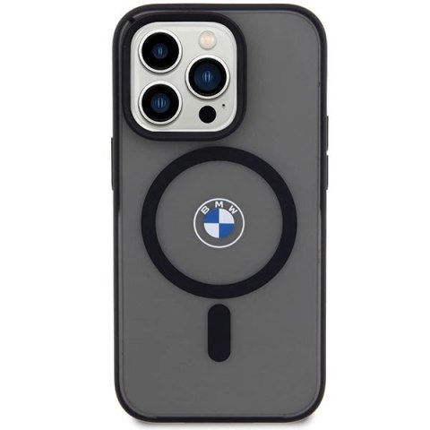 Etui BMW Signature MagSafe na iPhone 14 Pro - czarne Etui BMW Signature MagSafe na iPhone 14 Pro - czarne