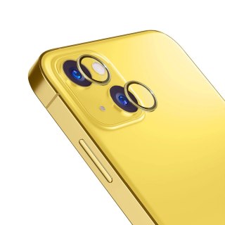 Osłona aparatu 3mk Lens Protection Pro na iPhone 14 - żółta