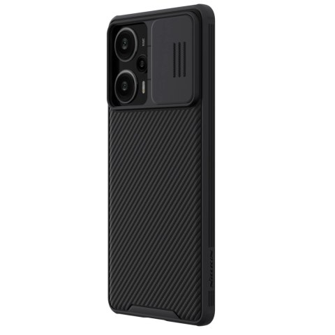 Pancerne etui Xiaomi Redmi Note 12 Turbo / Xiaomi Poco F5 z osłoną na aparat Nillkin CamShield Pro Case - czarne Pancerne etui Xiaomi Redmi Note 12 Turbo / Xiaomi Poco F5 z osłoną na aparat Nillkin CamShield Pro Case - czarne