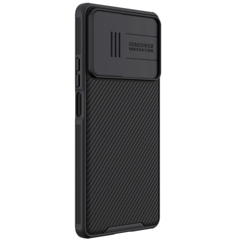 Pancerne etui Xiaomi Redmi Note 12 Turbo / Xiaomi Poco F5 z osłoną na aparat Nillkin CamShield Pro Case - czarne Pancerne etui Xiaomi Redmi Note 12 Turbo / Xiaomi Poco F5 z osłoną na aparat Nillkin CamShield Pro Case - czarne