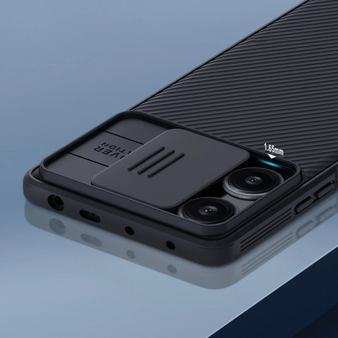 Pancerne etui Xiaomi Redmi Note 12 Turbo / Xiaomi Poco F5 z osłoną na aparat Nillkin CamShield Pro Case - czarne Pancerne etui Xiaomi Redmi Note 12 Turbo / Xiaomi Poco F5 z osłoną na aparat Nillkin CamShield Pro Case - czarne