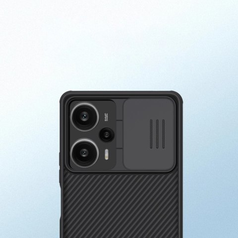Pancerne etui Xiaomi Redmi Note 12 Turbo / Xiaomi Poco F5 z osłoną na aparat Nillkin CamShield Pro Case - czarne Pancerne etui Xiaomi Redmi Note 12 Turbo / Xiaomi Poco F5 z osłoną na aparat Nillkin CamShield Pro Case - czarne