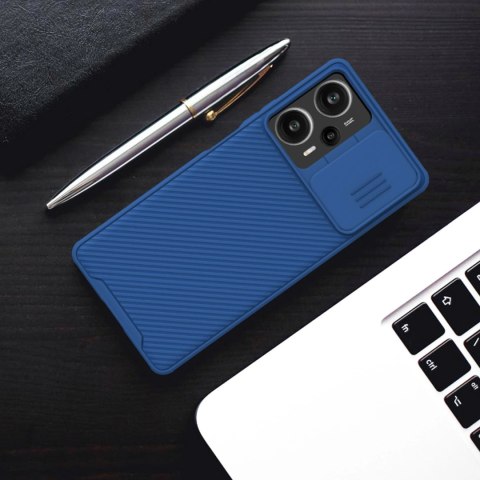Pancerne etui Xiaomi Redmi Note 12 Turbo / Xiaomi Poco F5 z osłoną na aparat Nillkin CamShield Pro Case - czarne Pancerne etui Xiaomi Redmi Note 12 Turbo / Xiaomi Poco F5 z osłoną na aparat Nillkin CamShield Pro Case - czarne