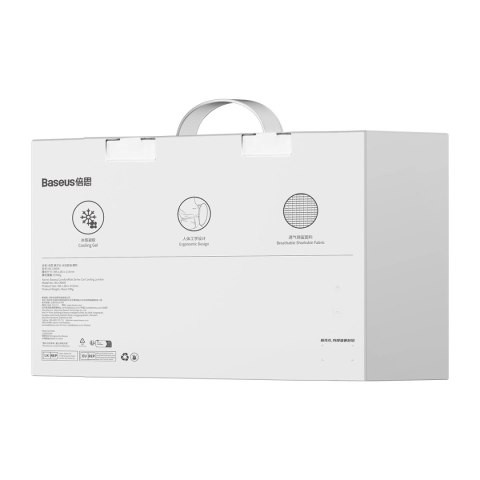 Poduszka lędźwiowa do samochodu Baseus ComfortRide - czarna Poduszka lędźwiowa do samochodu Baseus ComfortRide - czarna