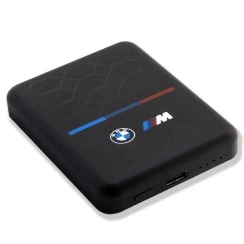 Powerbank indukcyjny BMW M Collection MagSafe 5W 3000mAh + kabel - czarny Powerbank indukcyjny BMW M Collection MagSafe 5W 3000mAh + kabel - czarny