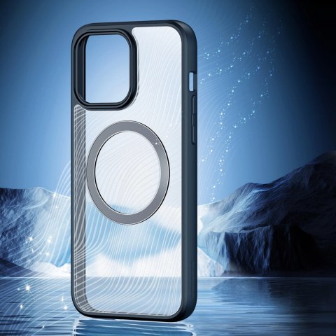 Etui Dux Ducis Aimo Mag z MagSafe na iPhone 15 Pro Max - czarne Etui Dux Ducis Aimo Mag z MagSafe na iPhone 15 Pro Max - czarne
