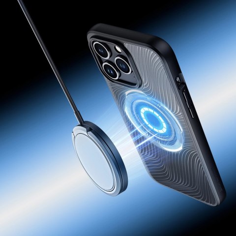 Etui Dux Ducis Aimo Mag z MagSafe na iPhone 15 Pro Max - czarne Etui Dux Ducis Aimo Mag z MagSafe na iPhone 15 Pro Max - czarne