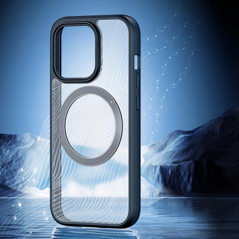 Etui Dux Ducis Aimo Mag z MagSafe na iPhone 15 Pro - czarne Etui Dux Ducis Aimo Mag z MagSafe na iPhone 15 Pro - czarne