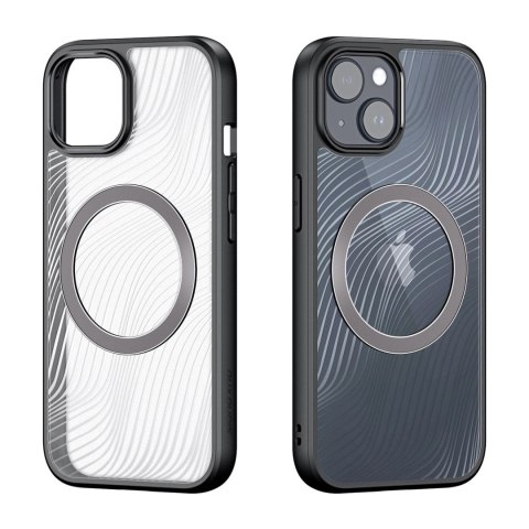 Etui Dux Ducis Aimo Mag z MagSafe na iPhone 15 - czarne Etui Dux Ducis Aimo Mag z MagSafe na iPhone 15 - czarne