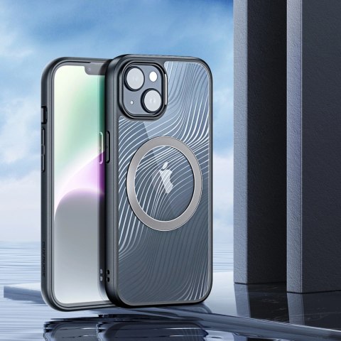 Etui Dux Ducis Aimo Mag z MagSafe na iPhone 15 - czarne Etui Dux Ducis Aimo Mag z MagSafe na iPhone 15 - czarne