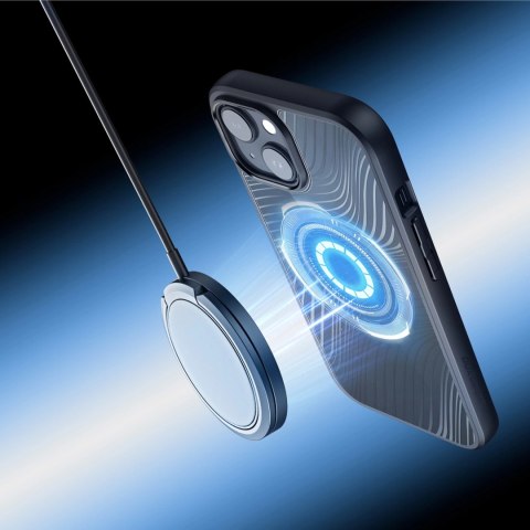 Etui Dux Ducis Aimo Mag z MagSafe na iPhone 15 - czarne Etui Dux Ducis Aimo Mag z MagSafe na iPhone 15 - czarne