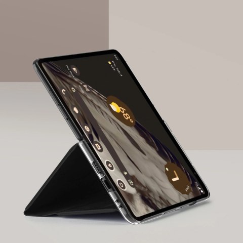 Skórzane etui Dux Ducis Bril z klapką i portfelem do Google Pixel Fold - czarne Skórzane etui Dux Ducis Bril z klapką i portfelem do Google Pixel Fold - czarne