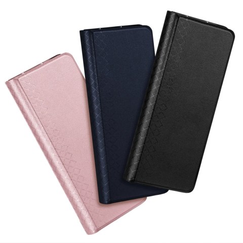 Skórzane etui z klapką i portfelem do Samsung Galaxy Z Fold5 5G Dux Ducis Bril - czarne Skórzane etui z klapką i portfelem do Samsung Galaxy Z Fold5 5G Dux Ducis Bril - czarne
