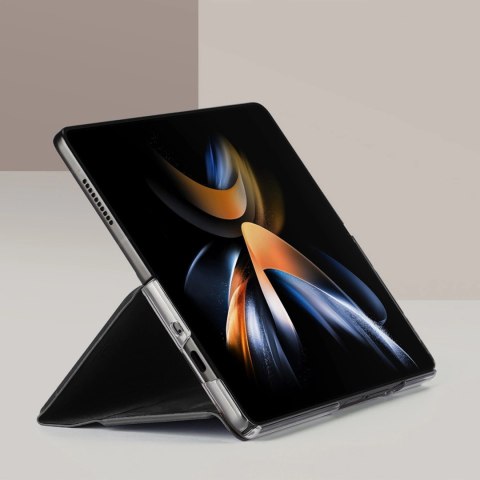 Skórzane etui z klapką i portfelem do Samsung Galaxy Z Fold5 5G Dux Ducis Bril - czarne Skórzane etui z klapką i portfelem do Samsung Galaxy Z Fold5 5G Dux Ducis Bril - czarne
